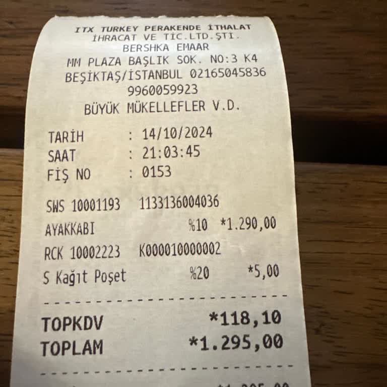Bershka'da Etiket Ve Kur Farkı Şoku