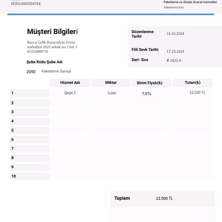 Evde Paketleme İşinde Tehdit Ve İcra Takibi