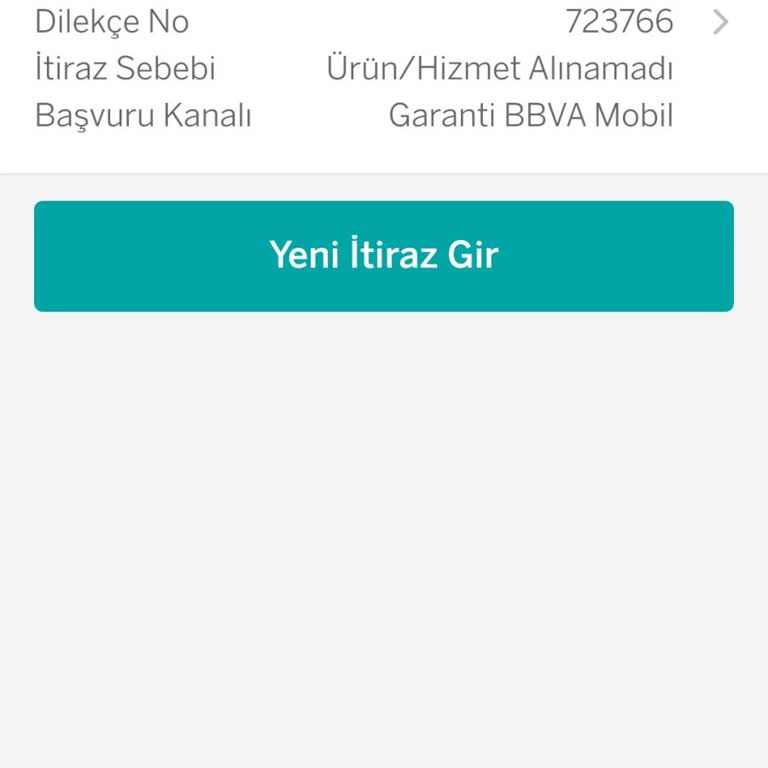 Garanti Bankası'ndan İade Bekleyen Mağdur Müşteri
