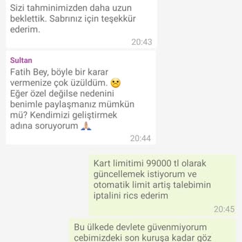 Enpara Kredi Kartı Limit Düşürme Sorunu Ve Müşteri Hizmetleri İletişim Problemi
