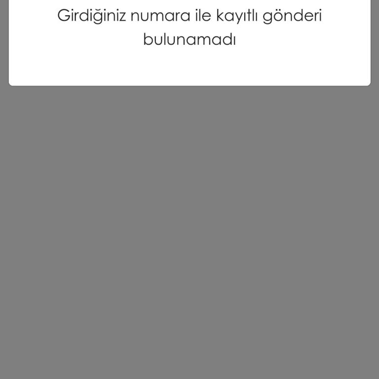 Sipariş Gecikmesi Ve İletişim Sorunları