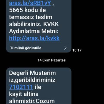 Aras Kargo'da Teslimat Sorunları Ve İletişim Eksikliği