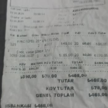 Ardıç Yapı Market İade Almıyor