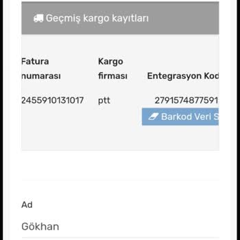 Yanıltıcı Kargo Bilgisi Ve Tehdit Edici Davranış