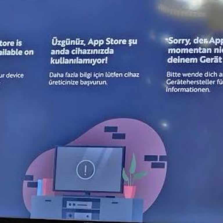 Vestel Televizyonumda Apple Store Uygulaması Sorunu