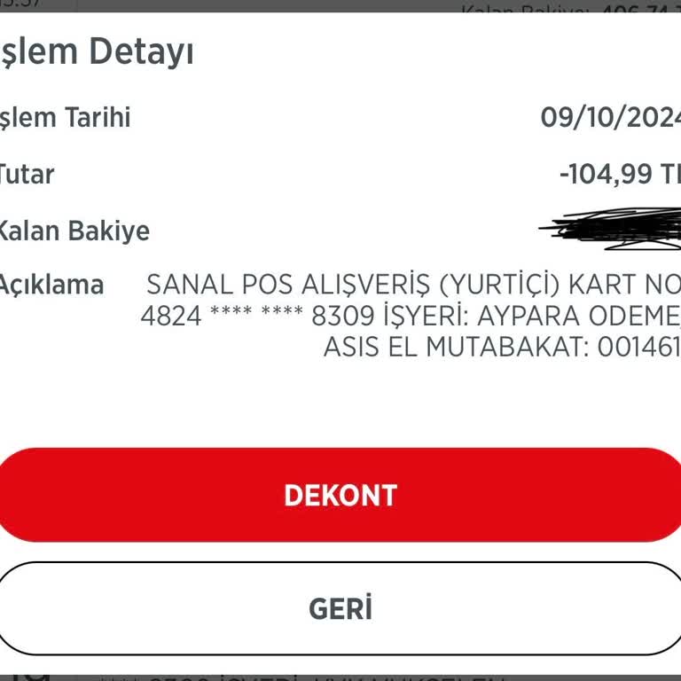 İzinsiz Kart Çekimi Mağduriyeti