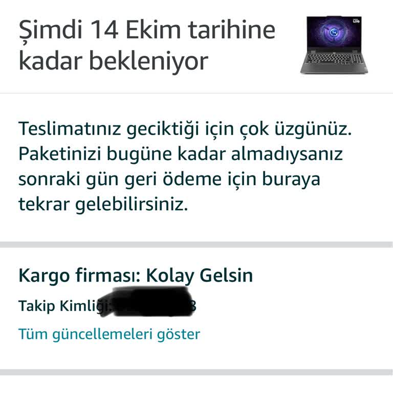 Amazon Ve Kargo İş Birliği İle Geciken Teslimat