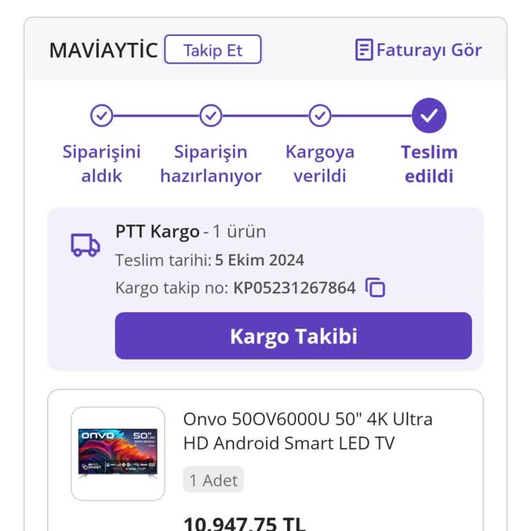 İkinci El TV Ve Sorunlu Servis Deneyimi