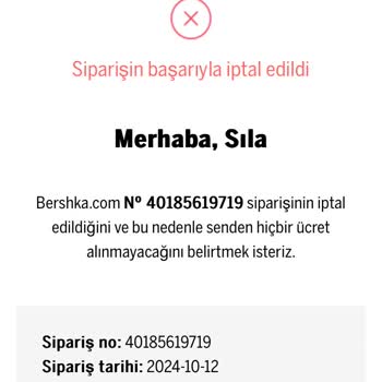 Bershka'nın İptal Edilen Çanta Siparişi Ve İade Belirsizliği