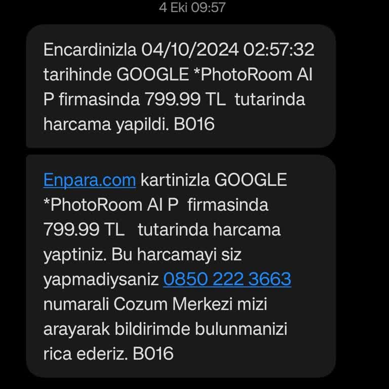 Ücretsiz Denilen Uygulama İçin Hesabımdan 800 TL Kesildi