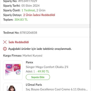 Teslim Edilmeyen Ürünler Ve İade Sorunu