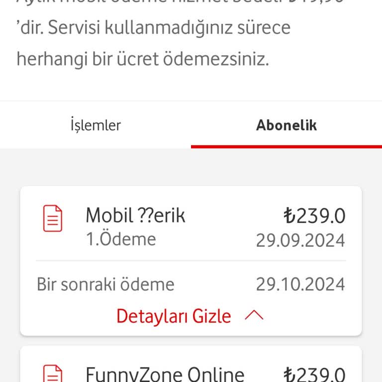 Mobil Ödeme Onayı Olmadan Yüksek Fatura Şoku