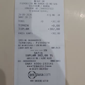 Kredi Kartı İşleminde Fazla Komisyon Kesintisi