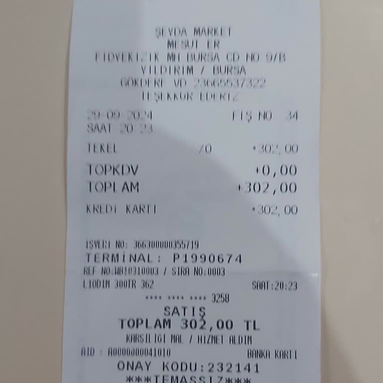 Kredi Kartı İşleminde Fazla Komisyon Alınması