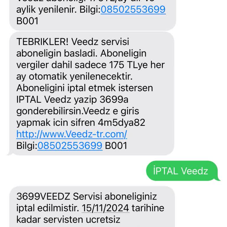 İzinsiz Yapılan Üyelik Ve İade Talebi