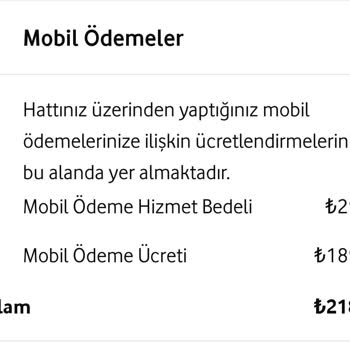 Vodafone'da Bitmeyen Mobil Ödeme Sorunu