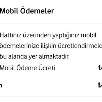 Vodafone'da Bitmeyen Mobil Ödeme Sorunu