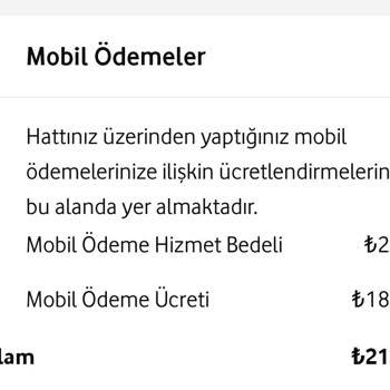 Vodafone'da Bitmeyen Mobil Ödeme Sorunu