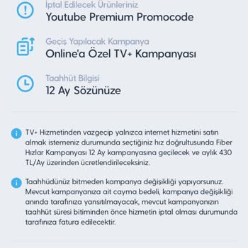 Yanlış Faturalandırma Ve TV+ Kurulum Sorunu
