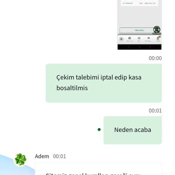Üyelik Bonusu Ve Çekim Sorunu