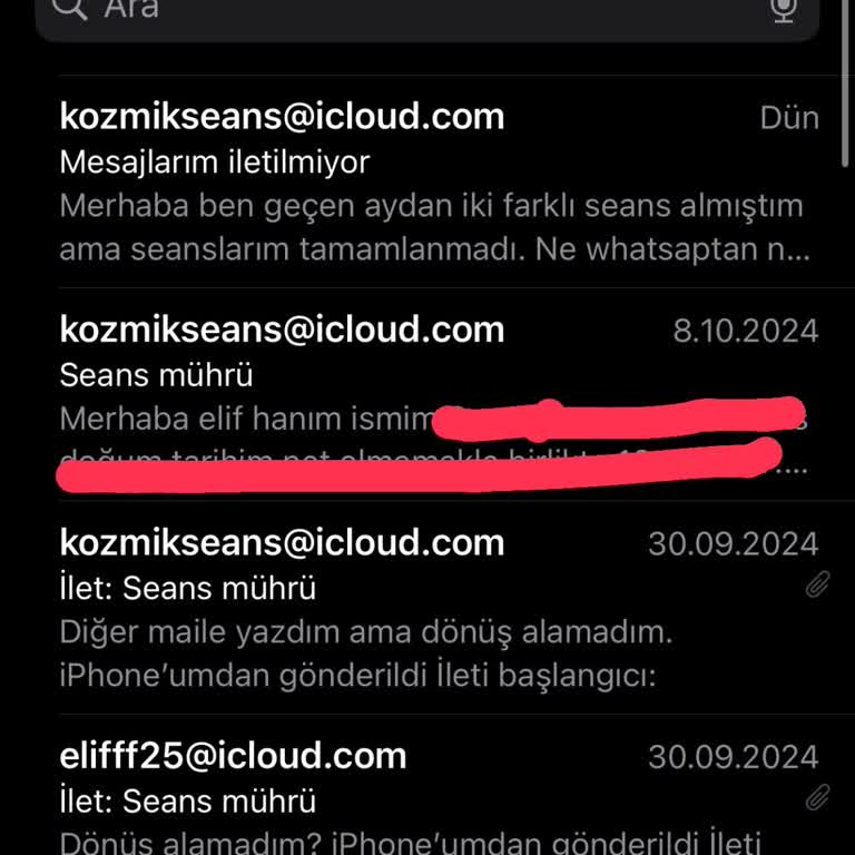 Kozmik Academy'den Aldığım Hizmetler Gerçekleşmedi Ve İletişim Kurulamıyor