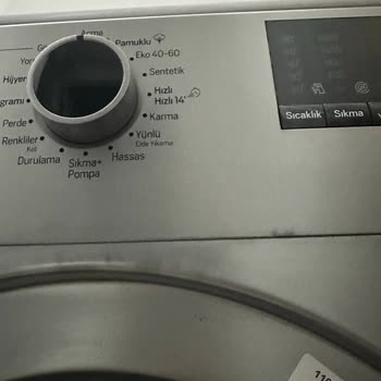 Arçelik Çamaşır Makinesi İle Bitmeyen Sorunlar