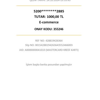 İzinsiz İşlemlerle Karşılaştım: Çözüm Bekliyorum