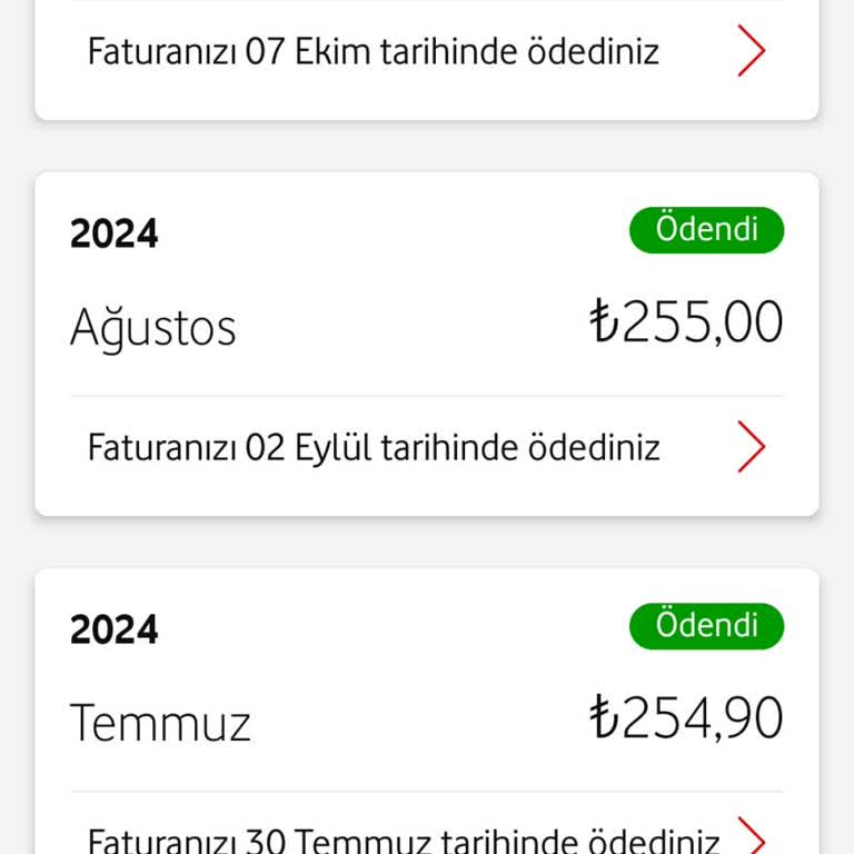 Vodafone Faturasında Beklenmedik Artış