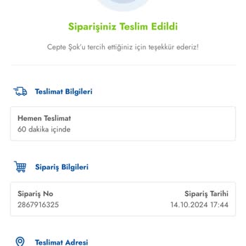 Son Kullanma Tarihi Geçmiş Ürün Teslimatı