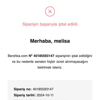 Sipariş İptali Ve Hesap Erişim Sorunu