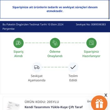 Avansas'tan Geciken Kartvizit Teslimatı Sorunu