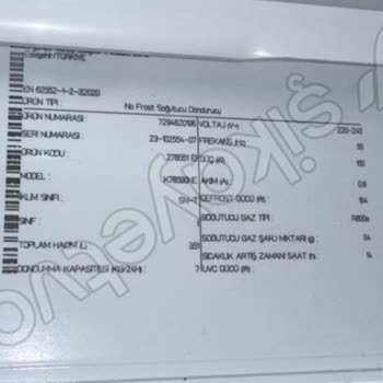 Arçelik Buzdolabında Bitmeyen Sorunlar