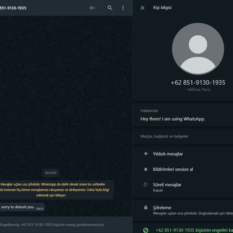 Güvenlik İhlali: Bilinmeyen Numaradan Gelen Mesaj