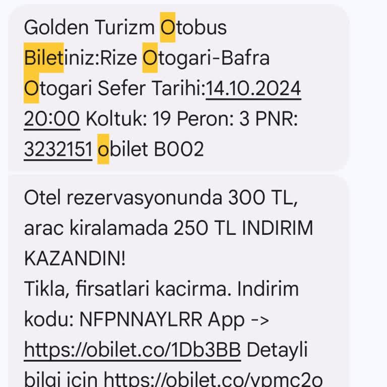 Otobüs Gelmedi, Mağduriyet Yaşadım