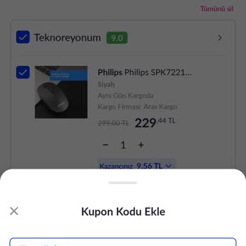 Kupon Kodu Sepetimde Çalışmıyor Müşteri Hizmetleri Yanıt Vermiyor