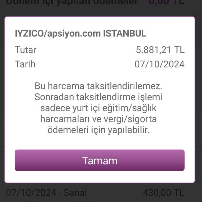 Enpara Kredi Kartı İle Taksitlendirme Sorunu