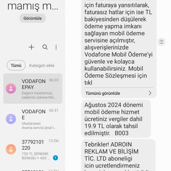 İzinsiz Mobil Ödeme Ve Abonelik Sorunu