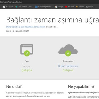 Bağlantı Sorunu Ve İade Talebi