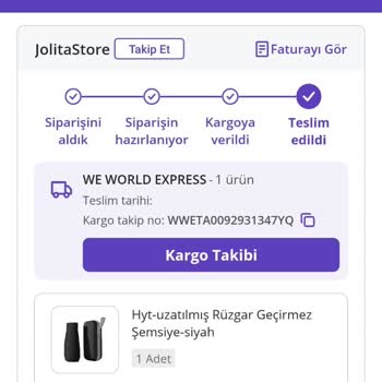 Kayıp Ürün Ve Yanıltıcı Kargo Süreci