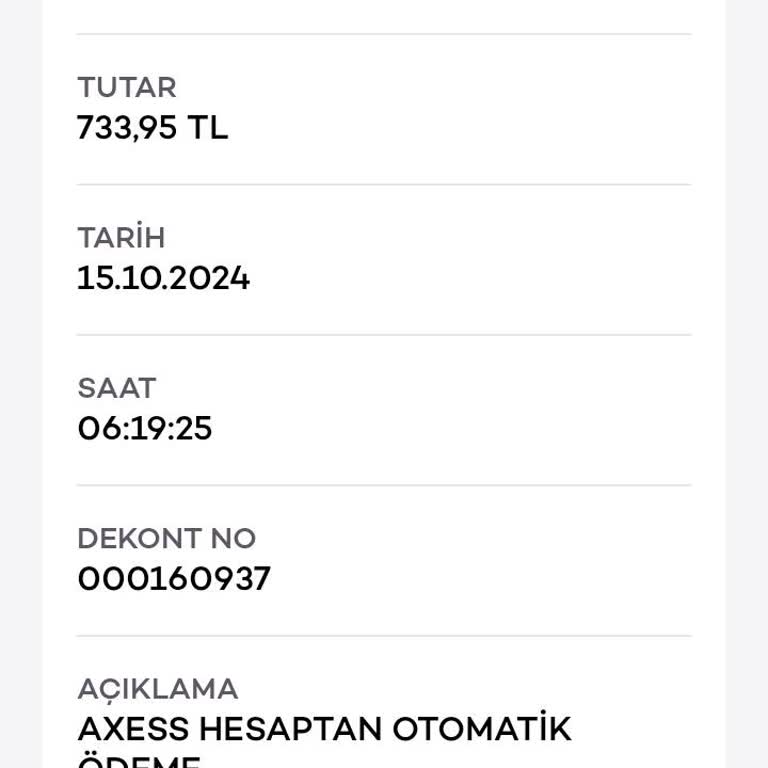 Akbank'tan Bilgim Dışında Üyelik Ücreti Kesintisi