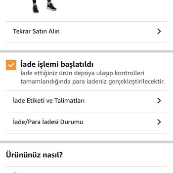 Amazon Ücret İadesi Bekleyen Müşteri Deneyimi
