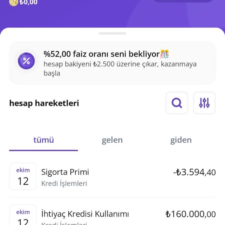 Getirfinans Yanlış Kredi Faizi Ve Hatalı Ödeme Planı
