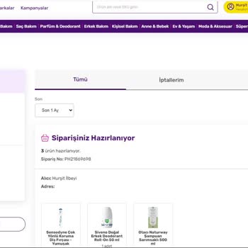 Gratis'ten Sipariş İptal Ve Teslimat Sorunu