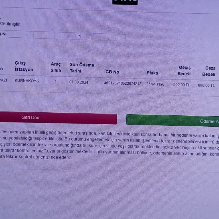 Kuzey Marmara Otoyolu'nda Fahiş Ceza Şoku