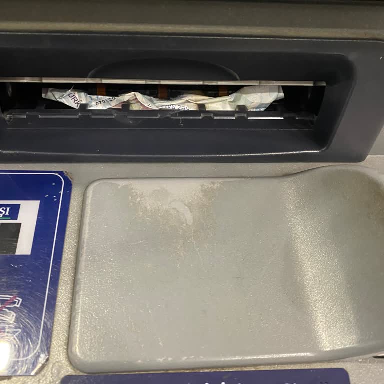 ATM'de Sıkışan Para Ve İlgisiz Müşteri Hizmetleri