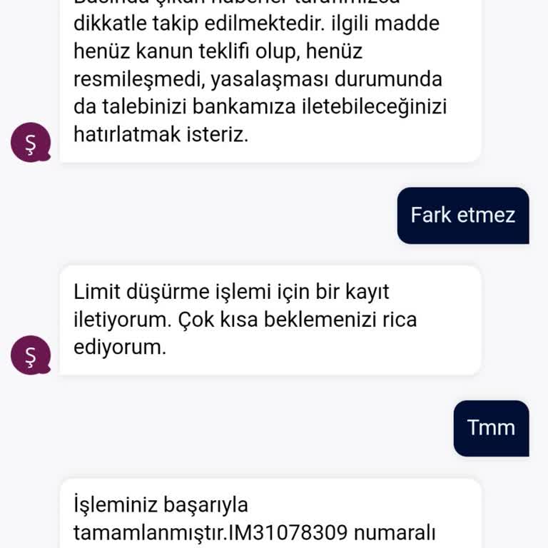Banka Kartı Limit Artışı Ve Mobil Bankacılık Sorunu