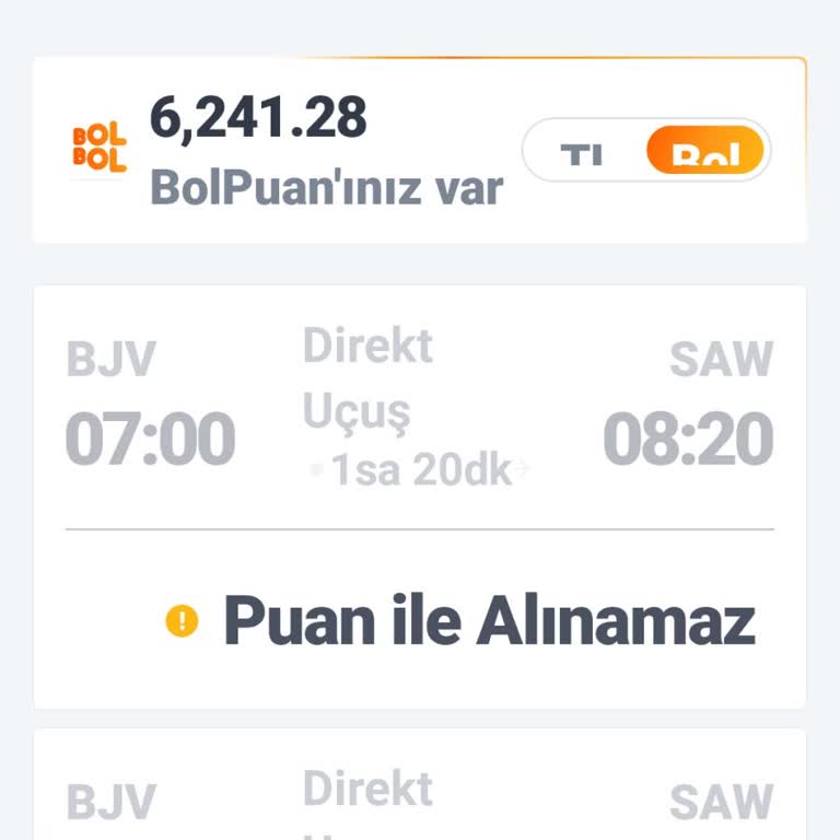 Pegasus Bol Puan Kullanımında Sorun Yaşıyorum
