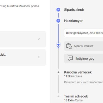 Kargoya Verilmeyen Ürün Ve Oyalama Taktikleri