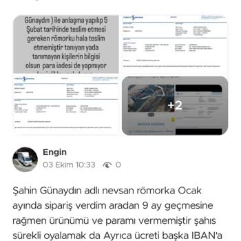 Sahibinden.com'da Güven Sorunu: Teslim Edilmeyen Römork Ve Kapora Mağduriyeti
