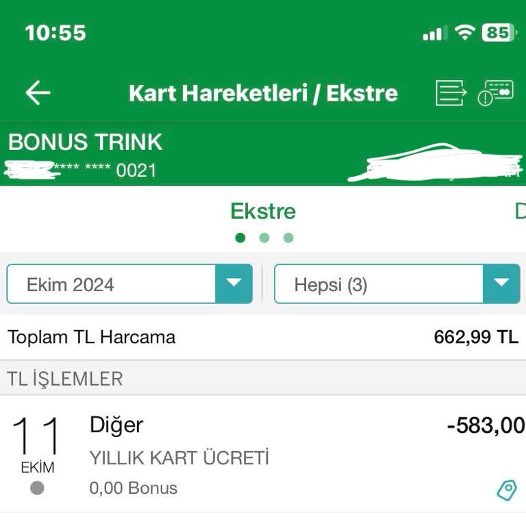 Haksız Kart Ücreti İadesi Talebi